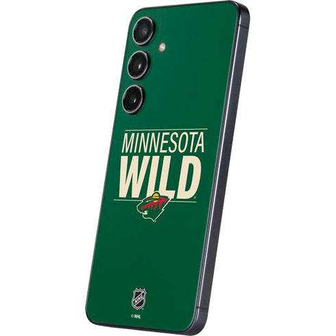NHL Minnesota Wild Lineup Galaxy S25 Skin